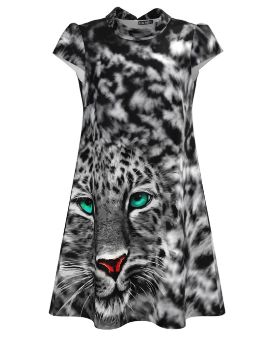 Rochie casual imprimata animal print CMD4629