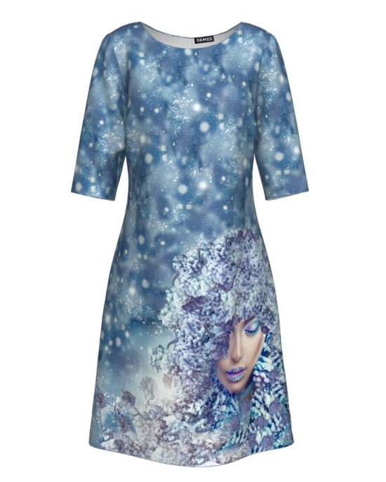 Rochie casual imprimata Frozen CMD373