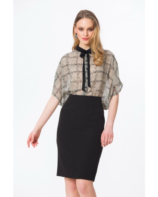 Bluza eleganta tip poncho ,M125G