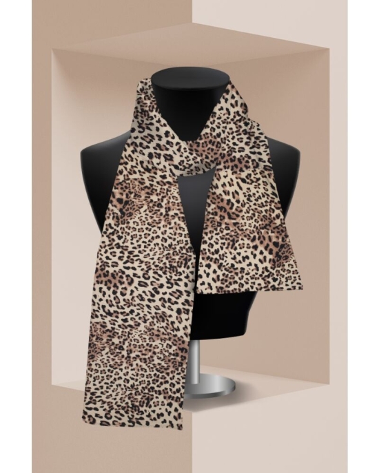 Esarfa subtire imprimata animal print CMD2241