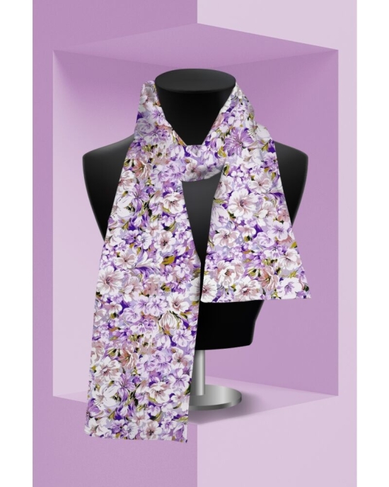 Esarfa subtire imprimata cu model Floral CMD2242