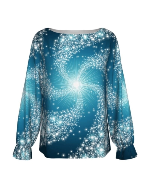 Bluza imprimata digital Sparkling A842C17 - Img 1