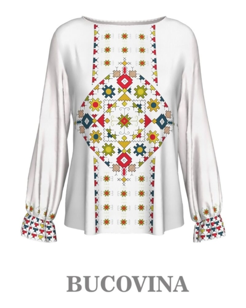 Bluza imprimata traditional A842R4