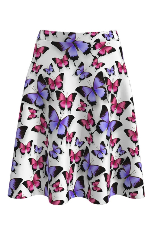 Fusta clos imprimata digital Butterflies A817-I8 - Img 2