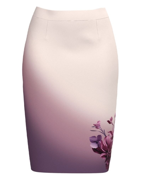 Fusta conica imprimata floral