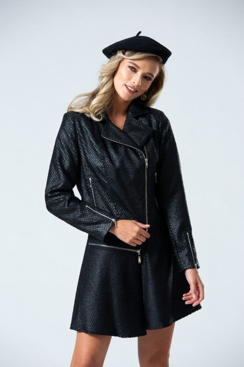 Jacheta casual PREMIUM tip Biker DP060 - Img 8