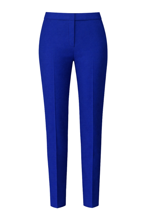 Pantaloni conici albastru Tivoli