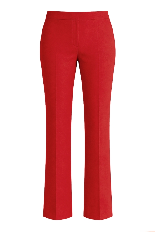 Pantaloni drepti corai eleganti