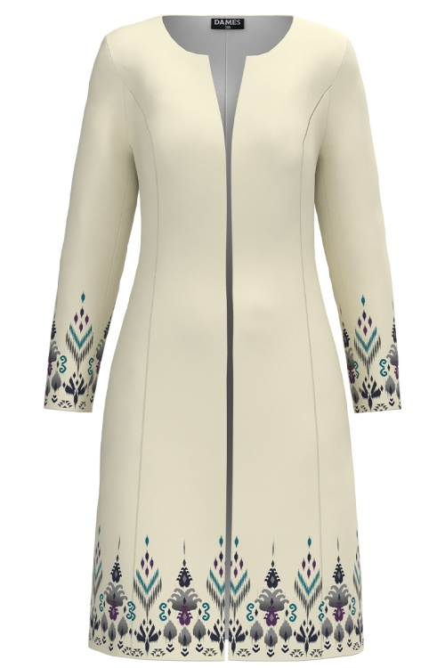 Pardesiu subtire imprimat traditional SS25