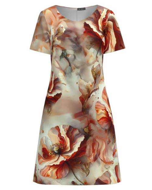 Rochie casual imprimata cu model Floral SS24 - Img 1