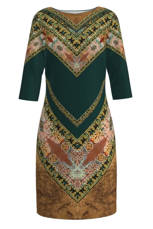 Rochie casual imprimata digital CIO5 - Img 2