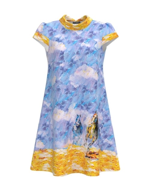 Rochie casual imprimata digital CMD628 - Img 1