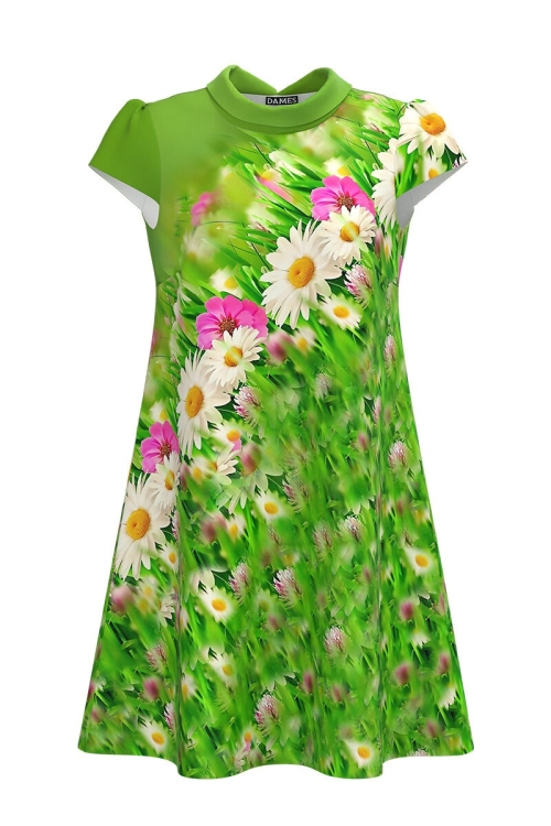 Rochie casual imprimata digital CMD629 - Img 2
