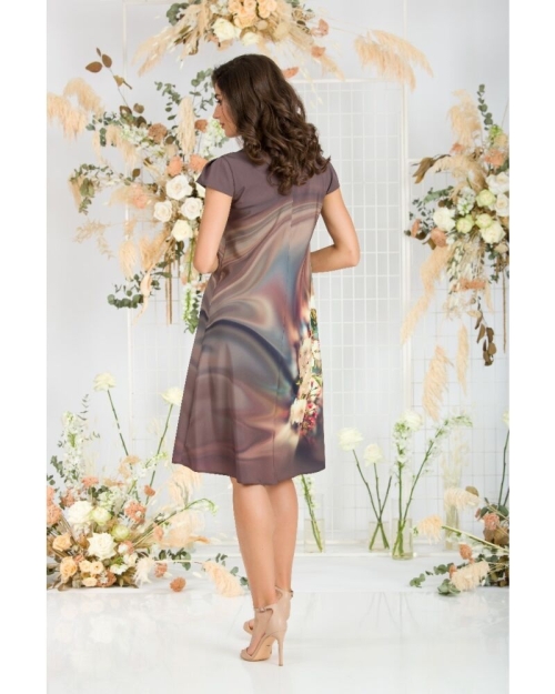 Rochie casual imprimata digital CMD707 - Img 6