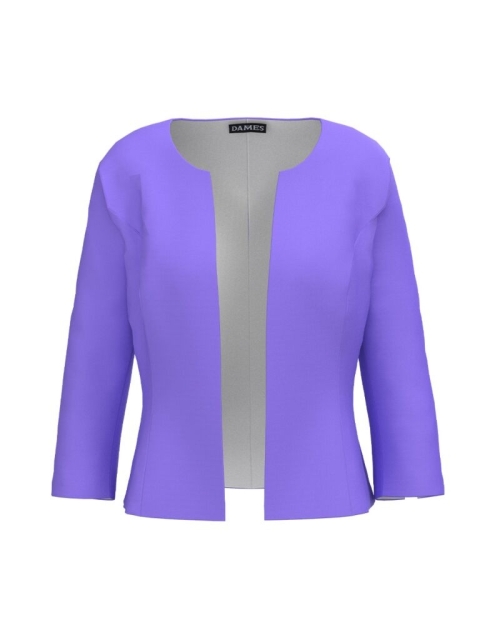 Sacou office lila cambrat imprimat digital CMD3301 - Img 1