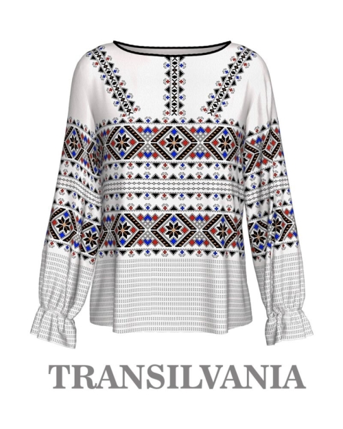 Bluză imprimată Transilvania3 A842T3 - Img 1