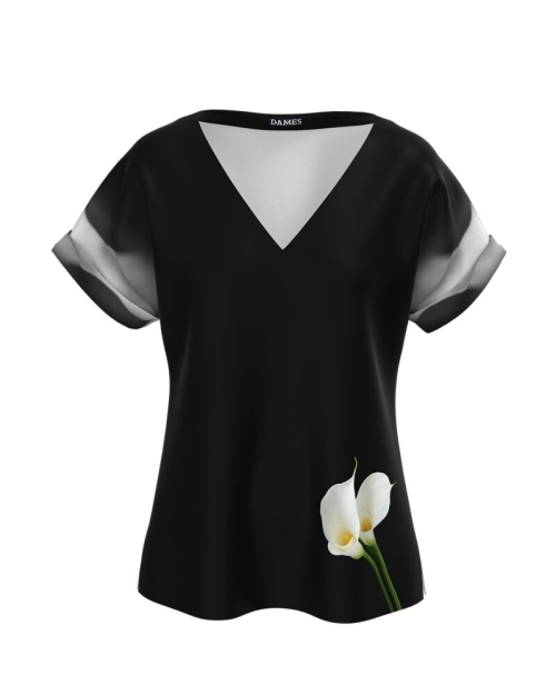 Bluza neagra imprimata digital Cale CMD900 - Img 1