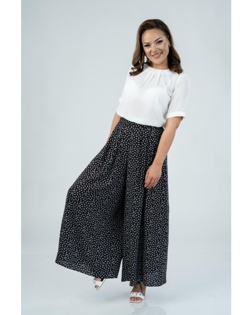 Fusta pantalon din vascoza cu buzunare CMD4438 - Img 1