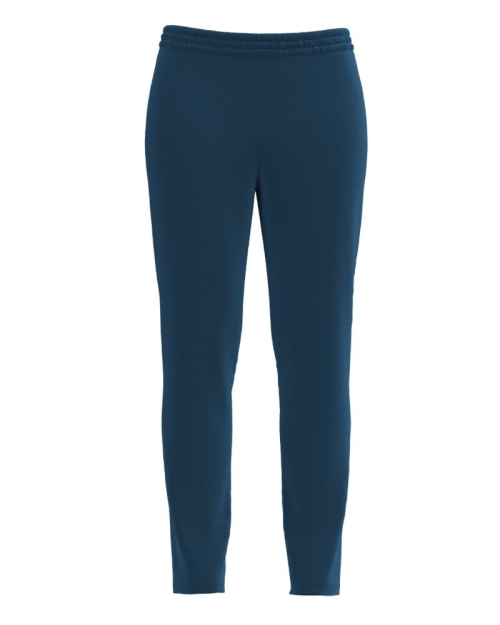 Pantaloni albastri din catifea cu buzunare CMD4485