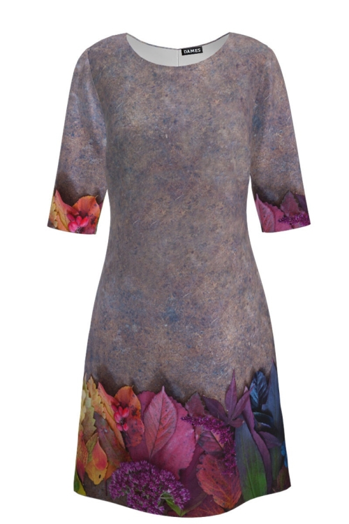 Rochie casual imprimata digital CMD367