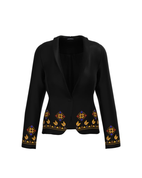 Sacou cambrat imprimat Traditional CMD609