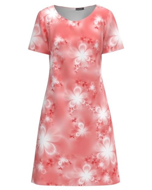Rochie casual imprimata cu model floral CMD3979 - Img 1