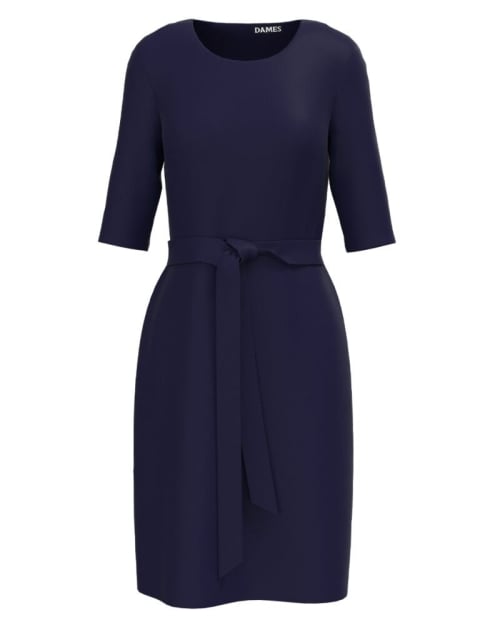 Rochie office bleumarin CMD3530 - Img 1
