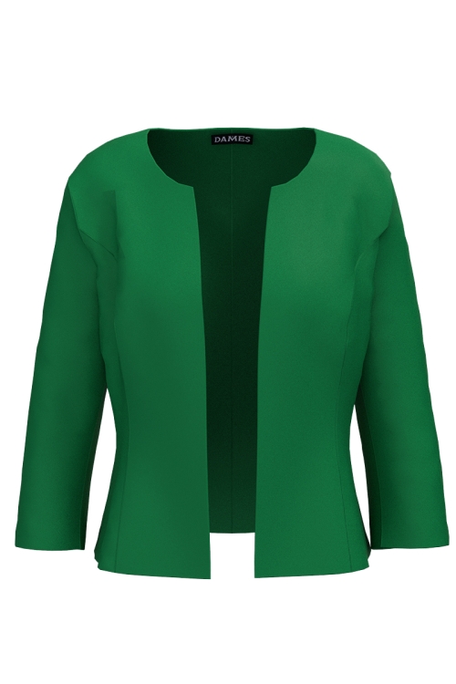 Sacou verde elegant cambrat