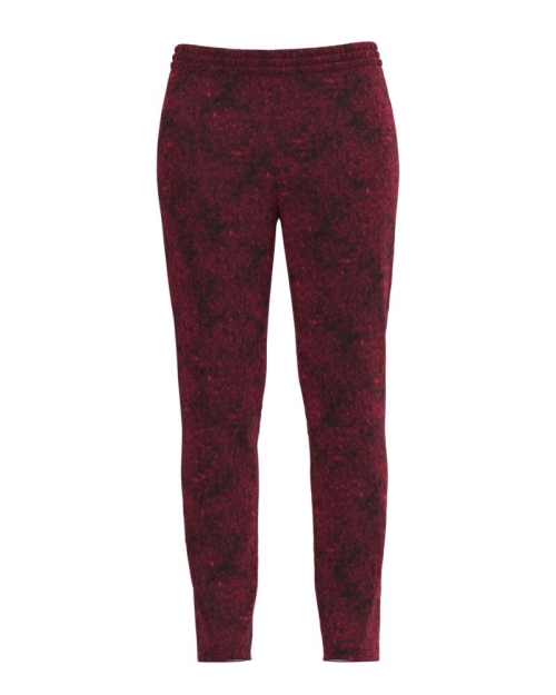 Pantaloni magenta din catifea cu buzunare CMD3808