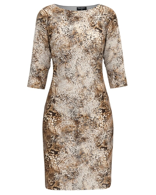 Rochie casual imprimata animal print CMD4455