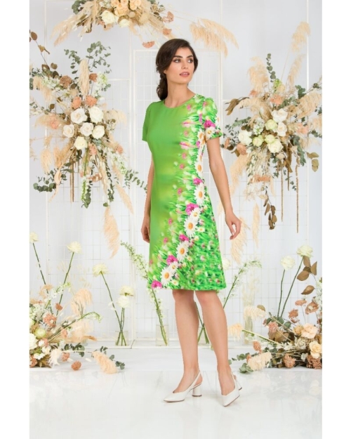 Rochie casual imprimata digital CMD615 - Img 3