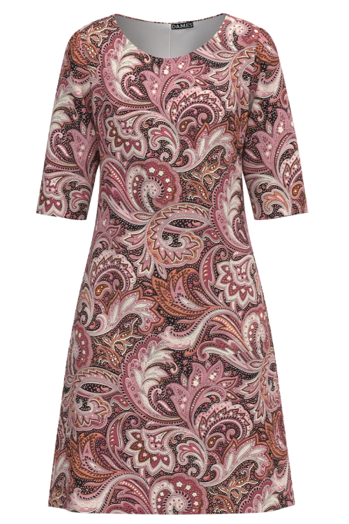 Rochie casual imprimata Paisley SS25