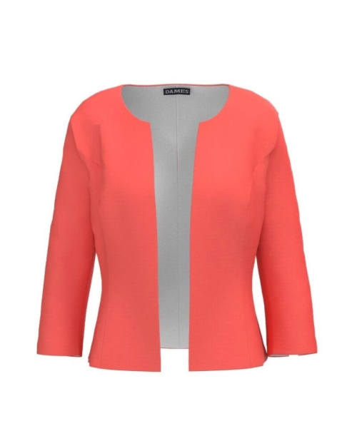 Sacou office corai cambrat imprimat digital CMD3382