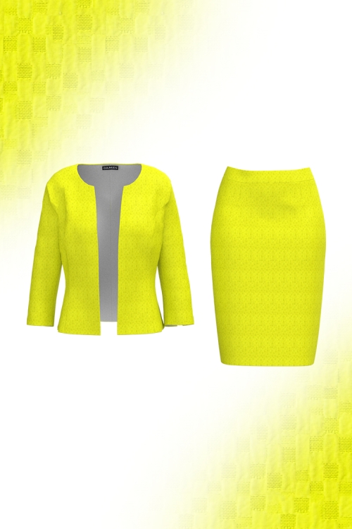 Costum dama galben