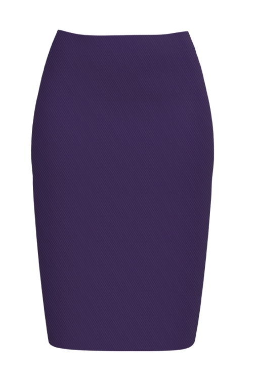 Fusta conica din stofa violet