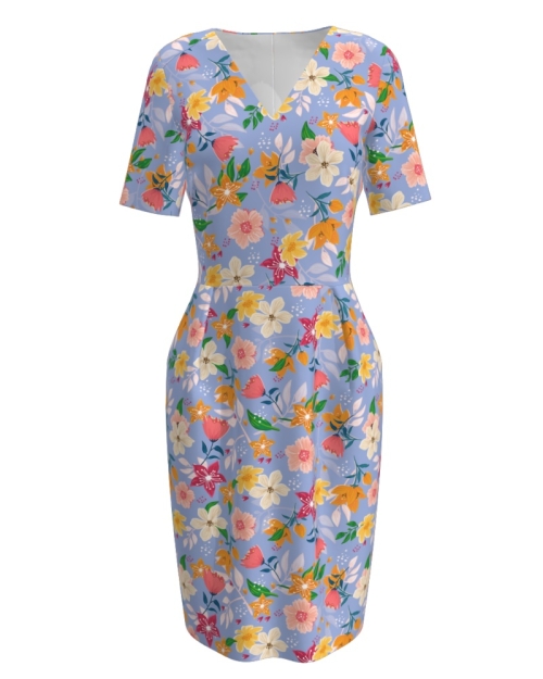Rochie casual imprimata digital CIO136 - Img 1