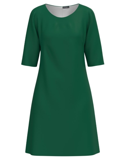 Rochie office verde CMD4846 - Img 1