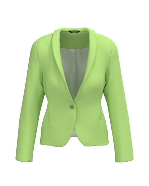 Sacou office vernil cambrat imprimat digital CMD3306