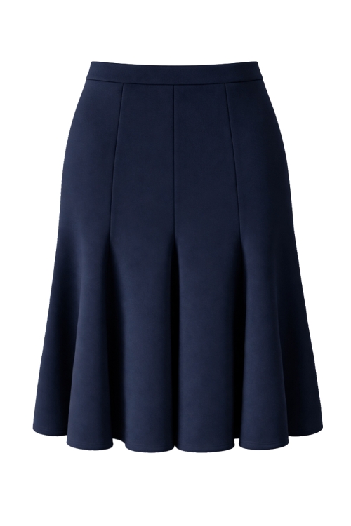 Fusta bleumarin eleganta in clini