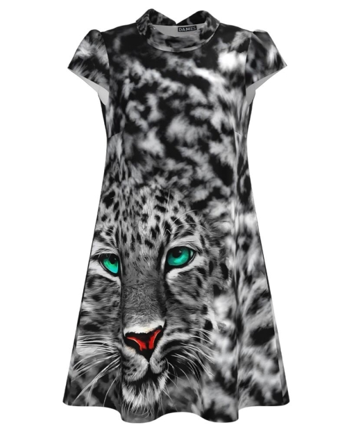 Rochie casual imprimata animal print CMD4629