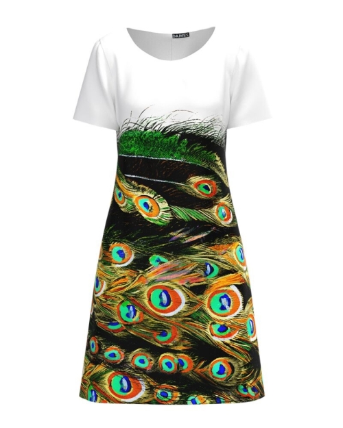 Rochie casual imprimata digital CMD634 - Img 1