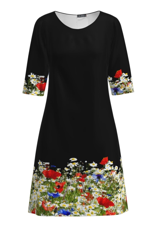 Rochie casual imprimata digital CMD700