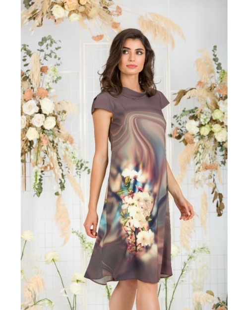 Rochie casual imprimata digital CMD707 - Img 2