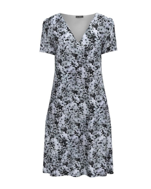 Rochie casual lejera de vara cu imprimeu floral