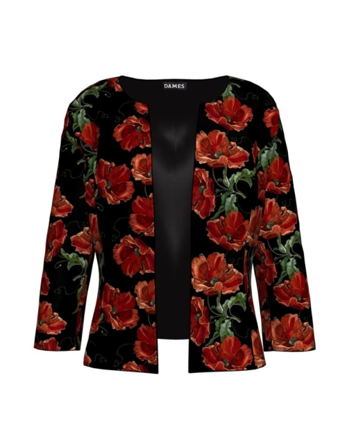 Sacou cambrat imprimat Maci CMD269