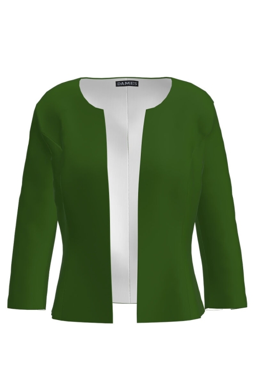 Sacou verde cambrat imprimat digital CMD1406 - Img 2