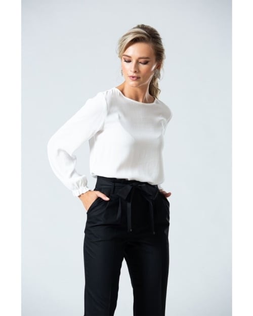 Bluza office PREMIUM cu elastic la maneca DP094 - Img 3