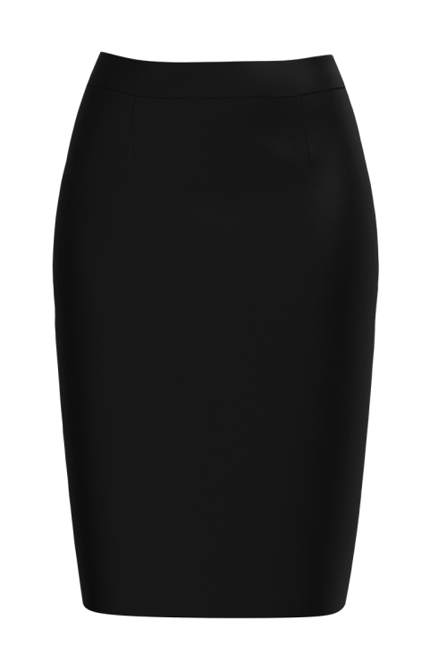 Fusta premium conica neagra