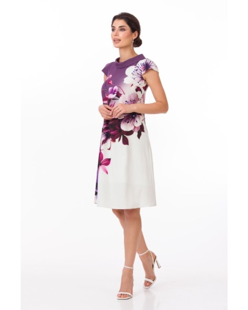 Rochie casual imprimata cu model floral SS24 - Img 6