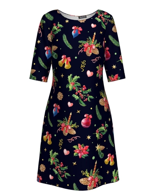 Rochie casual imprimata Decorations CMD300